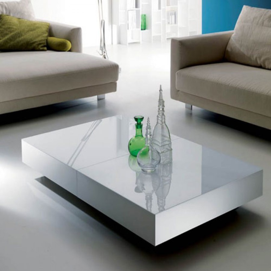 Masuta de cafea extensibila, multifunctionala, Ozzio Italia, Box